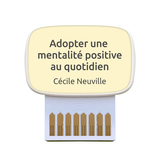 Carte de coaching "Adopter une mentalité positive au quotidien"