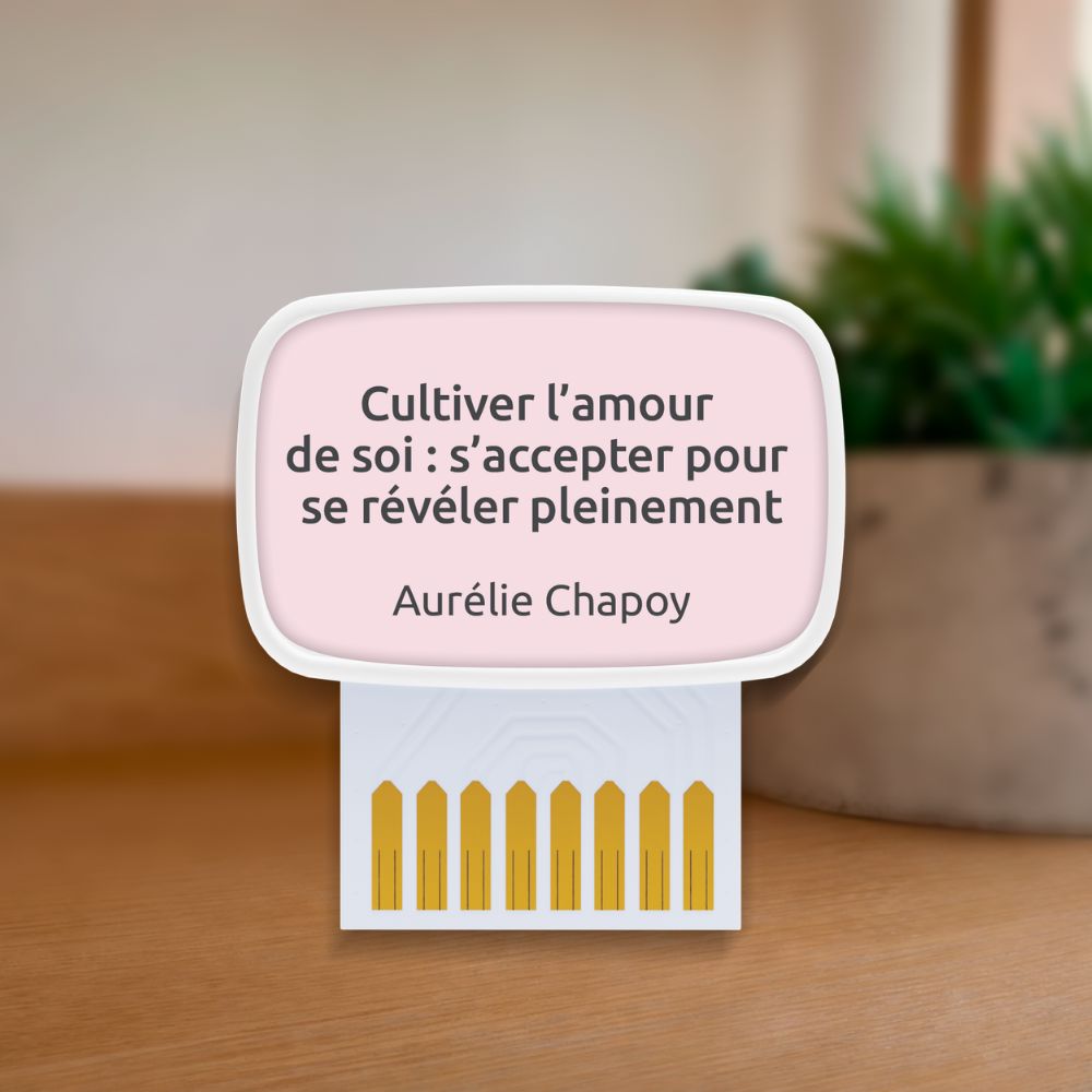 Carte de coaching "Cultiver l'amour de soi : s'accepter pour se révéler pleinement"