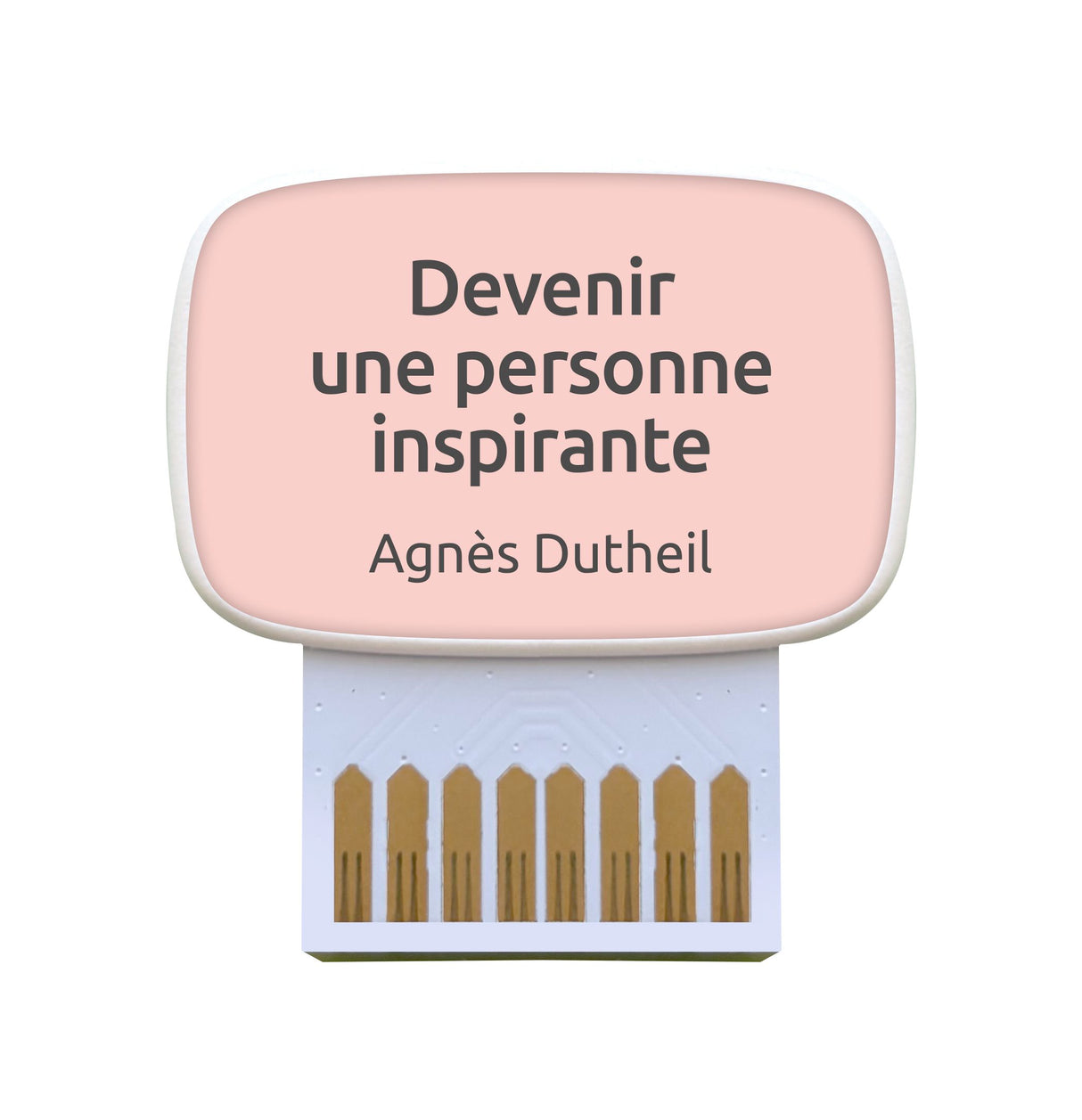 Carte de coaching "Devenir une personne inspirante"