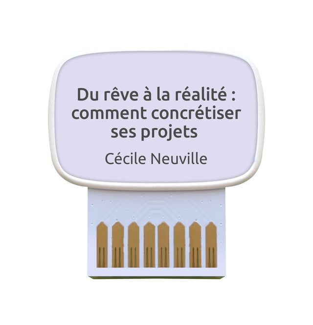 Carte de coaching "Du rêve à la réalité : comment concrétiser ses projets"