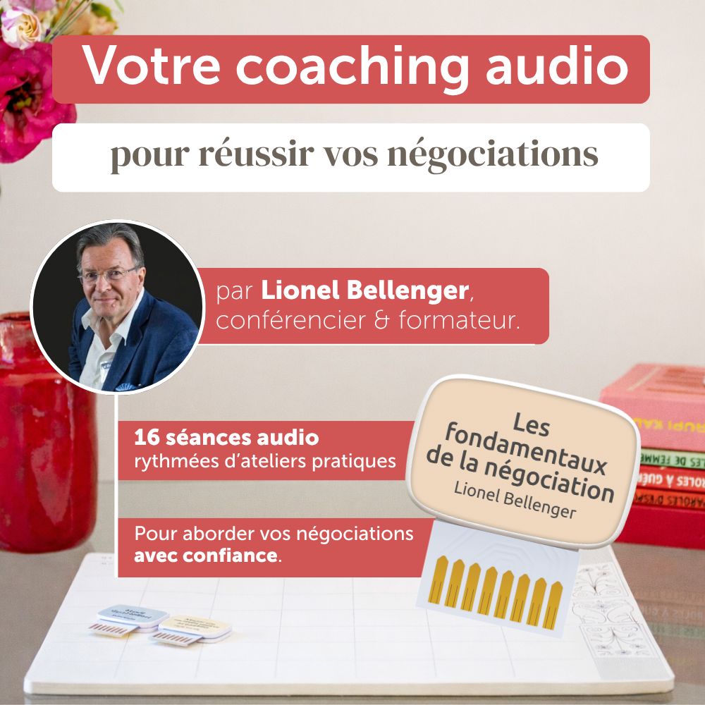 Carte de coaching "Les fondamentaux de la négociation"