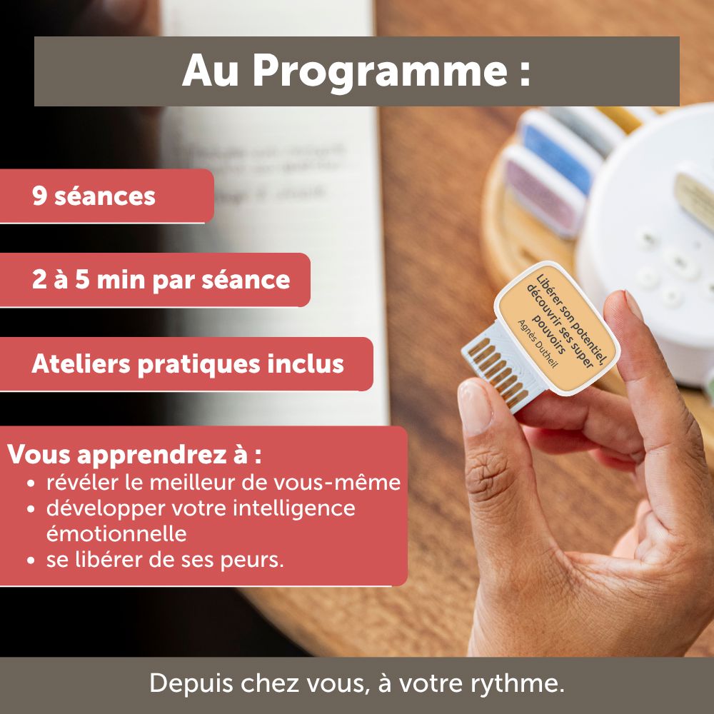 Carte de coaching "Libérer son potentiel, découvrir ses super-pouvoirs"