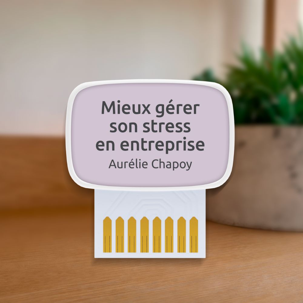 Carte de coaching "Mieux gérer son stress en entreprise"