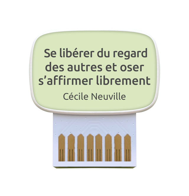 Carte de coaching "Se libérer du regard des autres et oser s'affirmer librement"