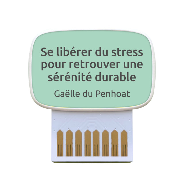 Carte de coaching "Se libérer du stress pour retrouver une sérénité durable"