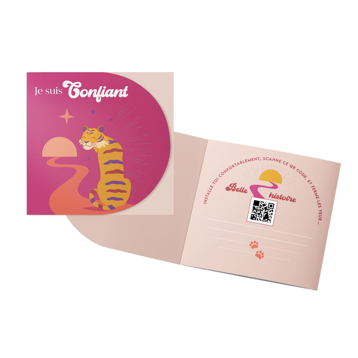 Carte Sonore Immersive Enfant : "Je Suis Confiant"