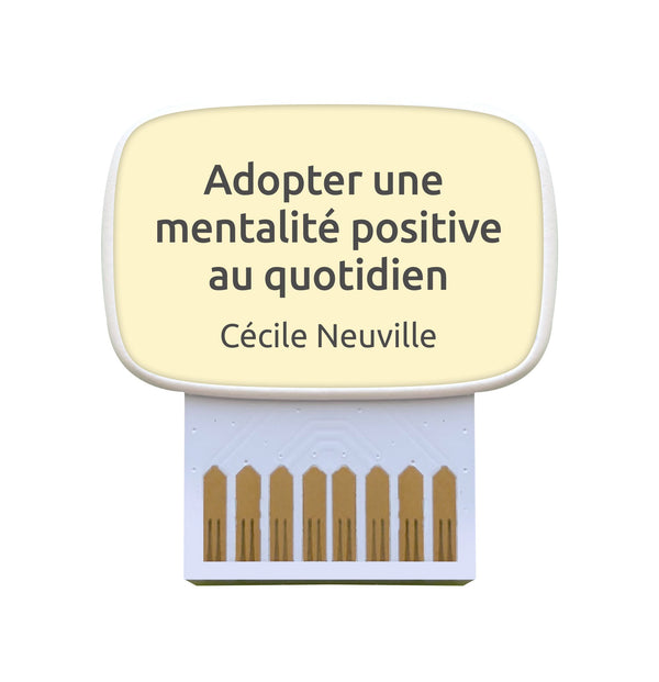 Carte de coaching "Adopter une mentalité positive au quotidien"