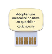Carte de coaching "Adopter une mentalité positive au quotidien"