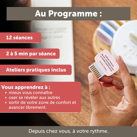 Carte de coaching "Cultiver l'amour de soi : s'accepter pour se révéler pleinement"