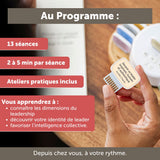 Carte de coaching "Devenir un leader inspirant, humain et authentique"