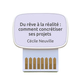 Carte de coaching "Du rêve à la réalité : comment concrétiser ses projets"