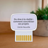 Carte de coaching "Du rêve à la réalité : comment concrétiser ses projets"