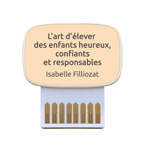 Carte de coaching "L'art d'élever des enfants heureux, confiants et responsables"
