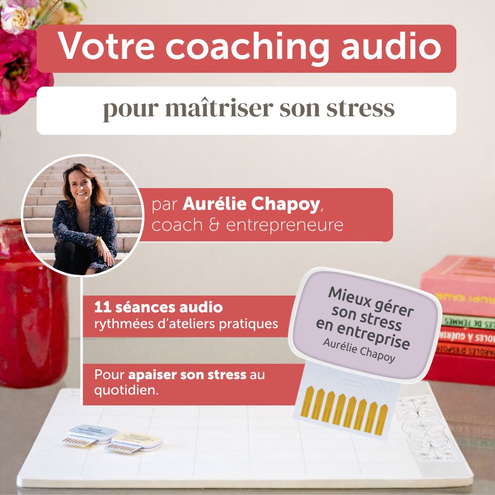 Carte de coaching "Mieux gérer son stress en entreprise"