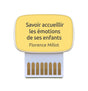 Carte de coaching "Savoir accueillir les émotions de ses enfants"