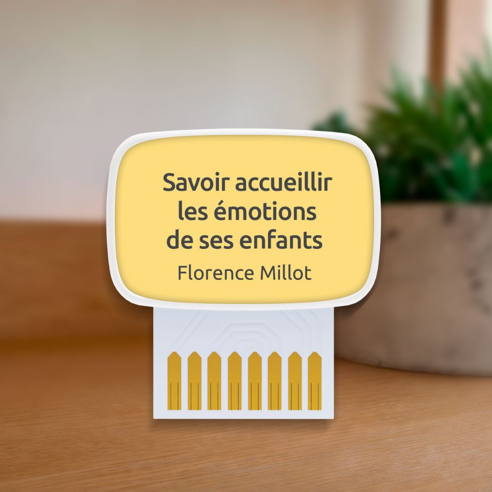 Carte de coaching "Savoir accueillir les émotions de ses enfants"