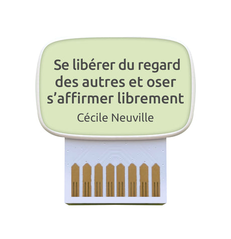 Carte de coaching "Se libérer du regard des autres et oser s'affirmer librement"