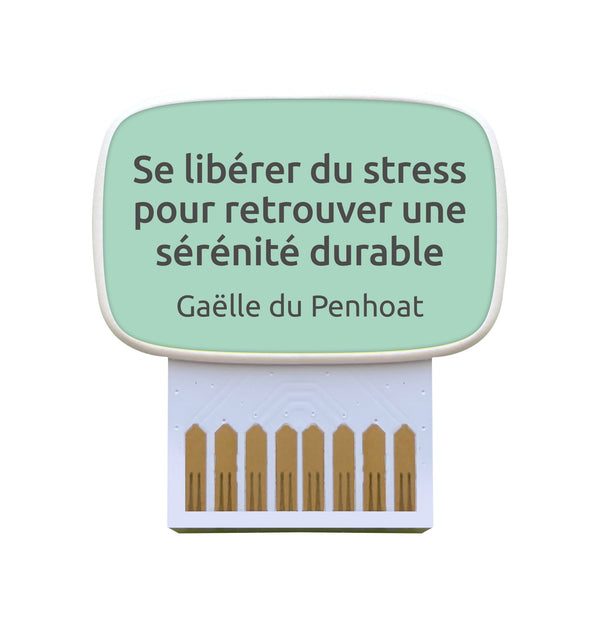 Carte de coaching "Se libérer du stress pour retrouver une sérénité durable"