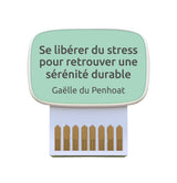 Carte de coaching "Se libérer du stress pour retrouver une sérénité durable"