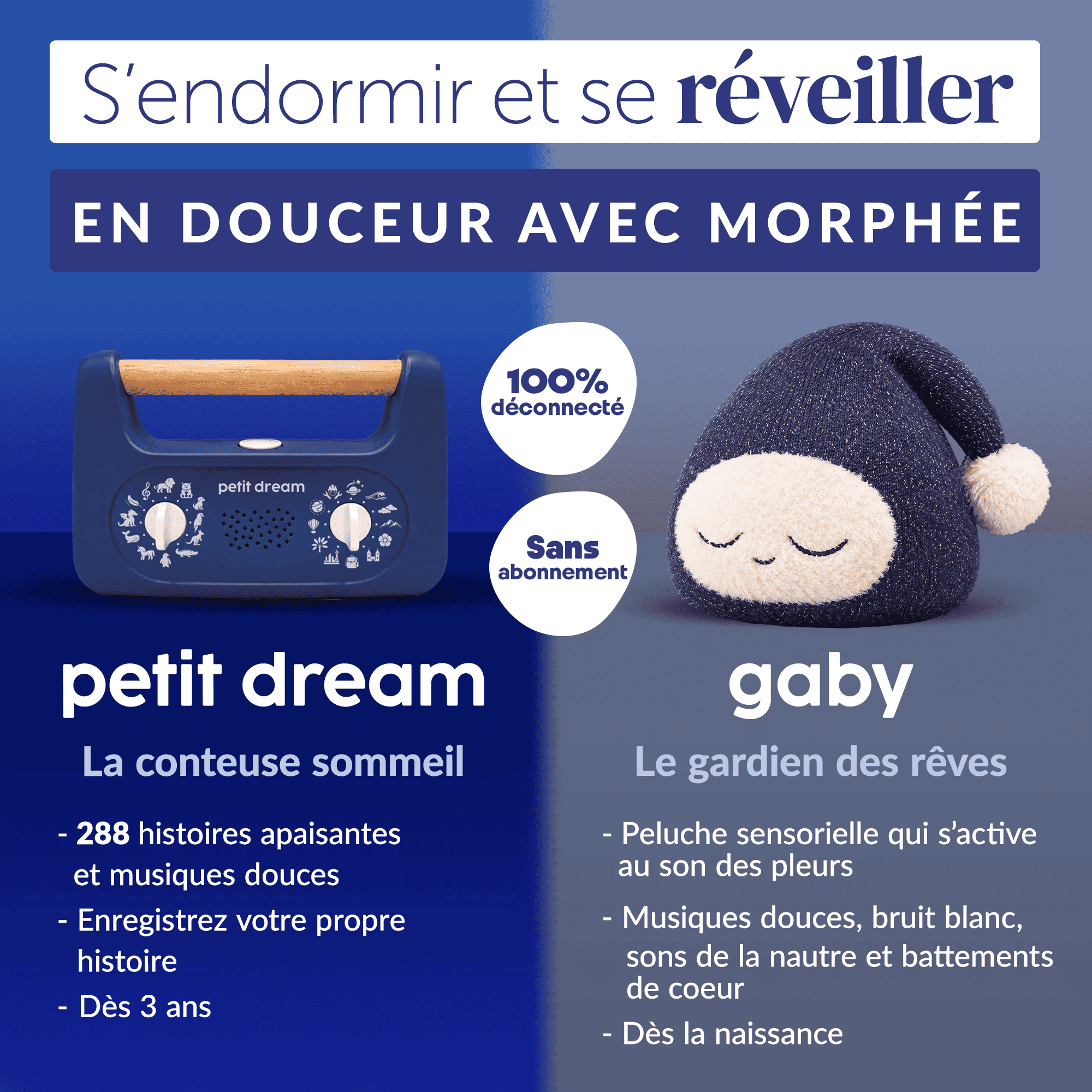 Pack Sommeil Enfants Petit Dream X Gaby