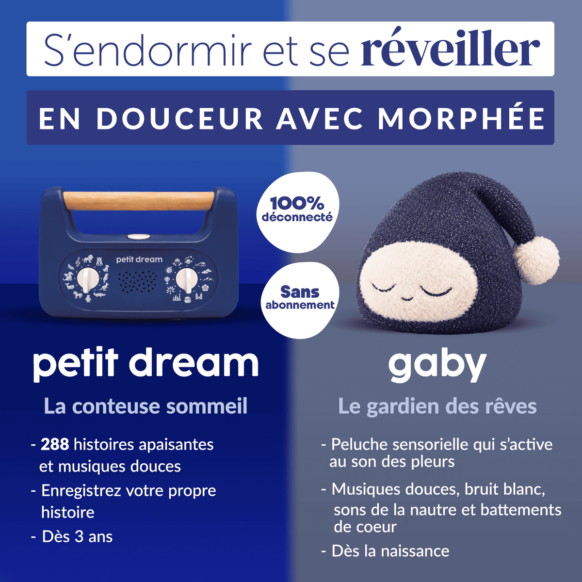 Pack Sommeil Enfants Petit Dream X Gaby